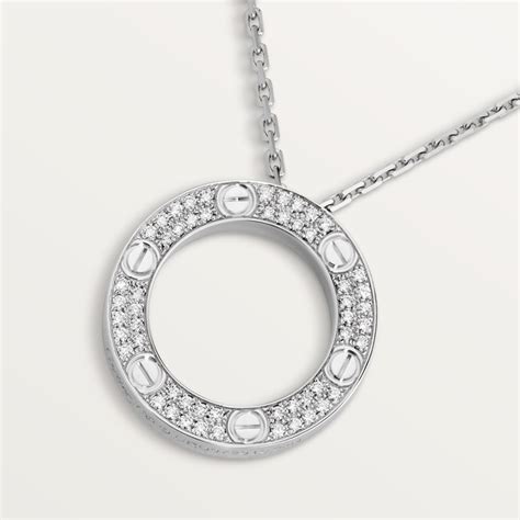 cartier love necklace canada|cartier love necklace diamond paved.